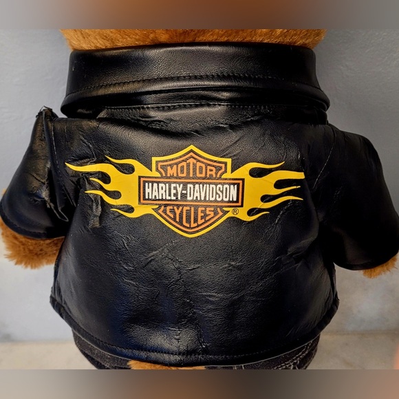 Build-a-Bear Harley Davidson Biker Bear - With Photos - Picture 3 of 8